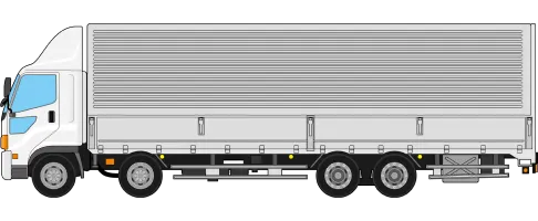 4tトラックのイラスト